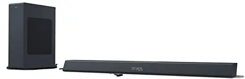 Produktbild: PHILIPS TAB8405 - Soundbar Bluetooth 2.1 Wireless-Subwoofer - 240 W - Dolby Atmos - DTS Play FI-kompatibel - Schwarz