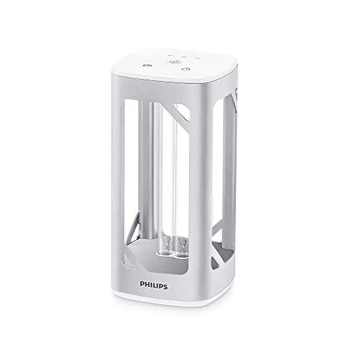 Produktbild: Philips UV-C Desinfektionstischleuchte, 24W, Silber