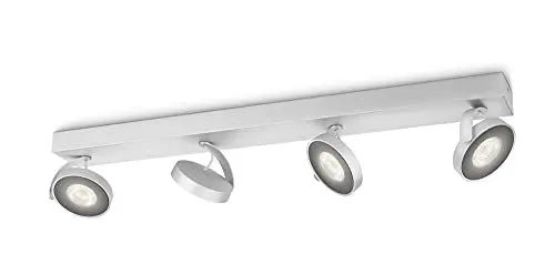 Produktbild: Philips myLiving Clockwork LED Spotbalken, 4-flammig, aluminium 531744816