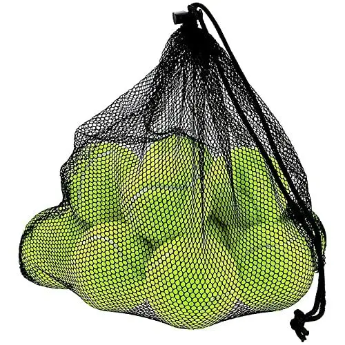 Produktbild: Philonext 12 Stück Tennisbälle mit Mesh Tragetasche Tennisbälle fürs Training, Tennis übungs Ball mit Mesh Tragetasche, ideal für Tennis-Unterricht, Training, Ballmaschinen und auch als Spielgerät