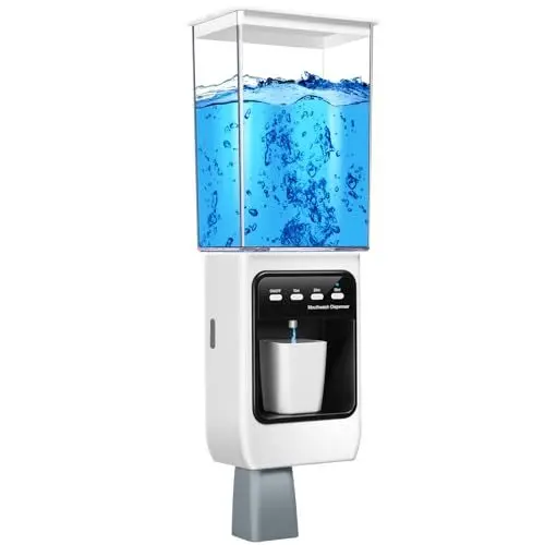 Produktbild: Phneems Mundwasserspender MundspüLung Mundwasser Spender MundspüLung Elektrisch MundspüLung Spender Wiederaufladbare Mouthwash Dispenser 650ml DREI Stufen Sind Einstellbar