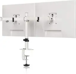 Produktbild: Pholiten Monitor Halterung Monitor Arm für 2 Monitore für 13-30 Zoll LED LCD Bildschirm bis zu 10 kg, Höhenverstellbar Schwenkbar Neigbar Monitorhalterung für den Schreibtisch, max.VESA 100x100mm