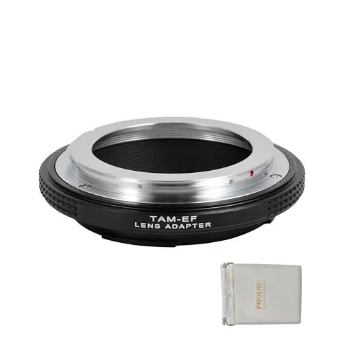 Produktbild: PHOLSY Objektivadapter Manueller Fokus Kompatibel mit Tamron ADAPTALL-2 Mount Objektiv auf Canon EOS EF EF-S Mount Kameragehäuse, Tamron auf EF, Tamron auf EOS