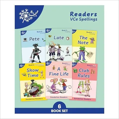 Produktbild: Phonic Books Dandelion Readers VCe Spellings: Decodable Books for Beginner Readers VCe Spellings (Phonic Books Beginner Decodable)