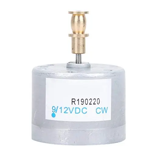 Produktbild: Phonograph Motor Silber Metall Grammophon Phonograph Ersatzmotor Schallplattenspieler Instrumente Teile 6-12V