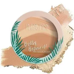 Produktbild: Physicians Formula, Butter Believe It! Gesichtspuder, Gepresstes Makeup Puder mit Weicher Textur, mit Murumuru, Cupuaçu und Tucuma Butter, Essentielle Fettsäuren und Pro-Vitamine, Creamy Natural