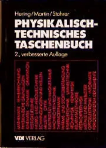 Produktbild: Physikalisch-Technisches Taschenbuch (VDI-Buch)