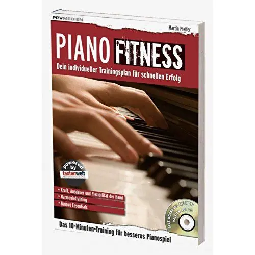 Produktbild: Piano Fitness. Dein individueller Trainingsplan für schnellen Erfolg (Fitnessreihe: Dein individueller Trainingsplan für schnellen Erfolg)