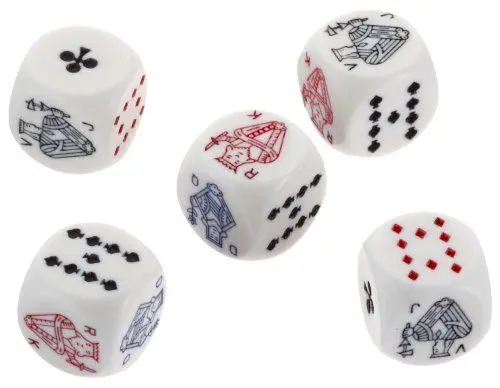 Produktbild: Piatnik 2970 - Pokerwürfel 16mm (5St)