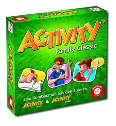 Produktbild: Piatnik 6050 Activity - Family Classic Der Spieleklassiker als Familien Version Junior und Originalkarten Ab 8 Jahren Für 3 bis 16 Spieler Pantomime, Zeichnen, Partyspiel