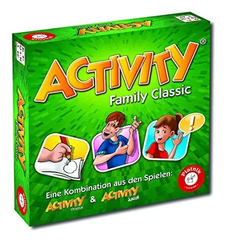 Produktbild: Piatnik 6050 Activity - Family Classic Der Spieleklassiker als Familien Version Junior und Originalkarten Ab 8 Jahren Für 3 bis 16 Spieler Pantomime, Zeichnen, Partyspiel