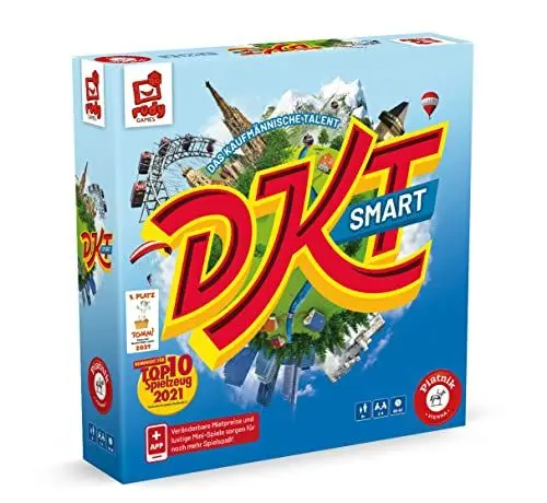 Produktbild: Piatnik 8104 - DKT Smart | Interaktives Familienspiel mit App| DKT Klassiker für die ganze Familie und Freunde | Ab 8 Jahren | Für 2-6 Spieler