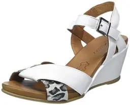 Produktbild: Piazza Damen 910067-03 Sandale mit Absatz, Weiß, 39 EU