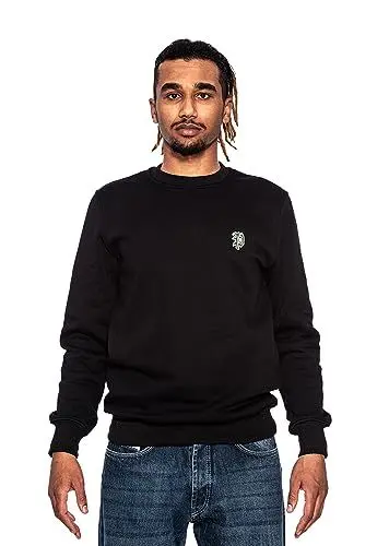 Produktbild: Picaldi® Sweatshirt P-Label | Streetwear Sport Casual Pullover | Rundhalsausschnitt (S, Black)
