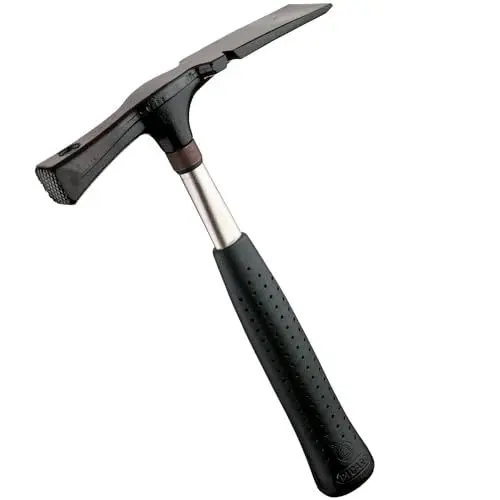 Produktbild: PICARD Maurerhammer Nr. 277 600g geraut | Berliner Form | Korrosionsgeschützt | Legierter Spezialstahl | GS-geprüft | VPA-zertifiziert | Ergonomischer Griff | Made in Germany seit 1857