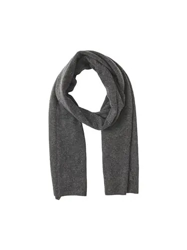 Produktbild: PIECES Damen Pcdebbie Wool Long Scarf Noos Bc, Dark Grey Melange, Einheitsgröße