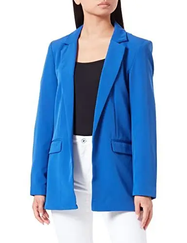 Produktbild: PIECES Damen Pcbozzy Ls Loose Blazer Noos Bc Klassischer Blazer, Mazarine Blue,M