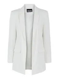 Produktbild: PIECES Damen Pcbossy Ls Loose Blazer Noos, Cloud Dancer, S
