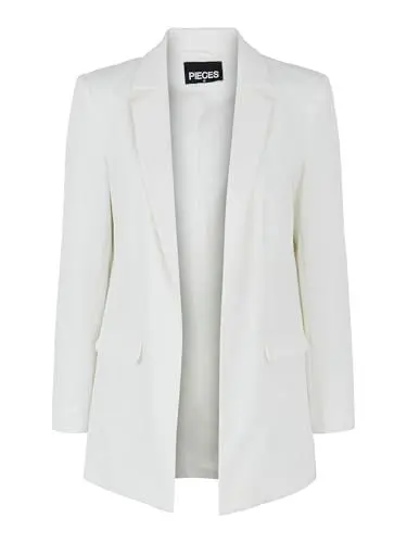 Produktbild: PIECES Damen Pcbossy Ls Loose Blazer Noos, Cloud Dancer, S