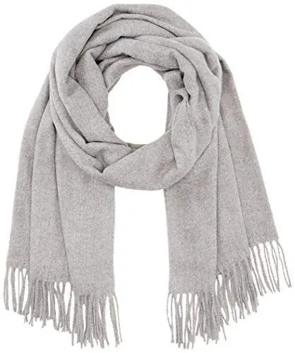 Produktbild: PIECES Damen Schal Pckial New Long Scarf Noos Bc Grau Light Grey Melange Einheitsgröße