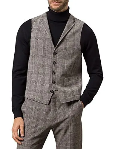 Produktbild: Pierre Cardin Herren Anzug Gib Futureflex Weste, Linen, 48