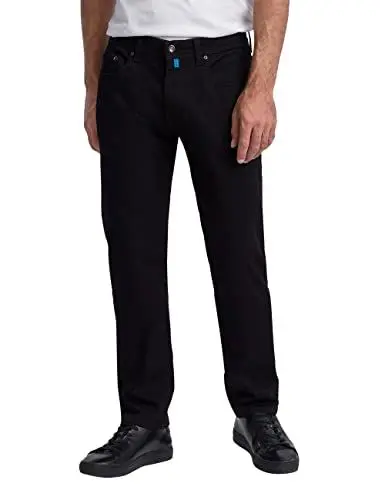 Produktbild: Pierre Cardin Herren Lyon Tapered Jeans, Black Black raw, 31W / 32L