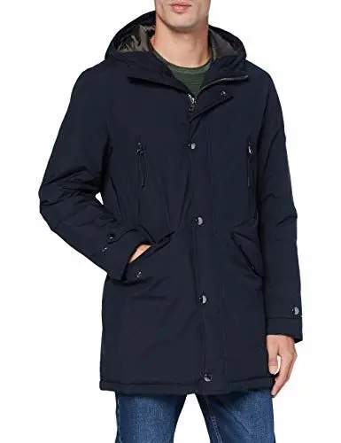 Produktbild: Pierre Cardin Herren Parka Gore Tex Jacke, Marine, 27