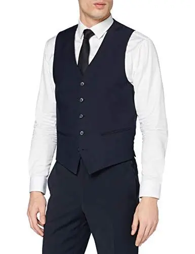 Produktbild: Pierre Cardin Herren Weste Hugo Futureflex Blazer, blau, 102
