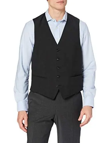 Produktbild: Pierre Cardin Herren Weste Hugo Futureflex Blazer, grau, 26