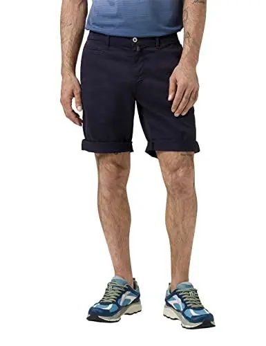 Produktbild: Pierre Cardin Herren Chino Shorts Lyon Bermuda | Männer Bermuda Shorts | Kurze Hose | Tapered Fit | Marine 4007 6000 | 36