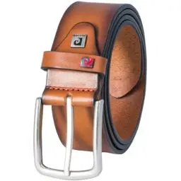 Produktbild: Pierre Cardin Leder-Gürtel Herren 40 mm breit, Gürtel Herren Vollrindleder cognac, Größe/Size:105, Farbe/Color:braun