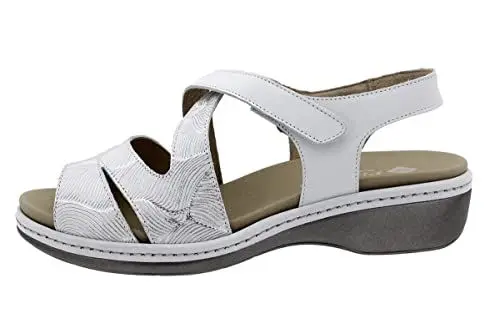 Produktbild: PieSanto - 200812 Herausnehmbare Lackleder-Sandalen für Damen, Eis 25088, 36 EU