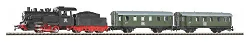Produktbild: Piko H0 57112 H0 Start-Set Personenzug, Schwarz
