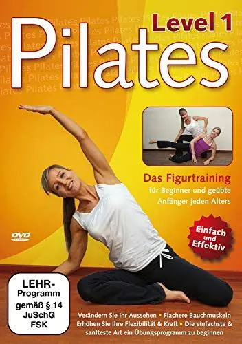 Produktbild: Pilates - Level 1: Das Figurtraining für Beginner und geübte Anfänger jeden Alters