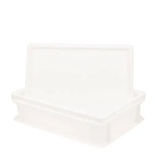 Produktbild: Pimotti Pizzaballenbox mit Deckel (1xBox 1xDeckel) mit 30 x 40 x 12 cm, Kunststoffbehälter für Pizzateig, Stapelbehälter, Gärbox (11,5 Liter)