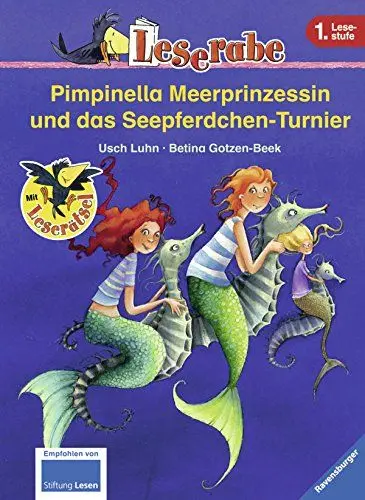 Produktbild: Pimpinella Meerprinzessin und das Seepferdchen-Turnier: Mit Leserätsel (Leserabe - 1. Lesestufe)