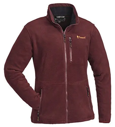 Produktbild: PINEWOOD Damen Finnveden Fleece Jacke, Burgund, M