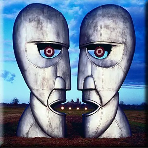 Produktbild: Pink Floyd Division Bell steel fridge magnet (ro)