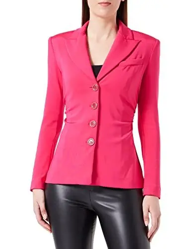 Produktbild: Pinko Damen EDVIGE Giacca Neoprene FLUIDO Business-Anzug Jacke, P87_Fuxia, 42