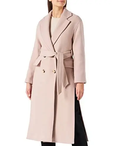 Produktbild: Pinko Damen Giacomo 7 Langer Morgenmantel, Rosa (Pallida), 38