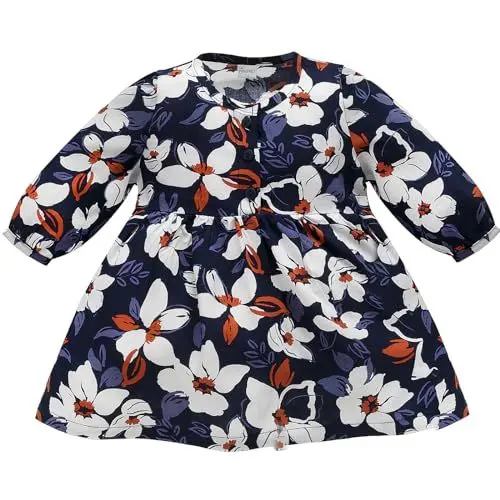 Produktbild: Pinokio Dress Imagine, Marineblau Blumenmuster, Mädchen 74-122 (104)