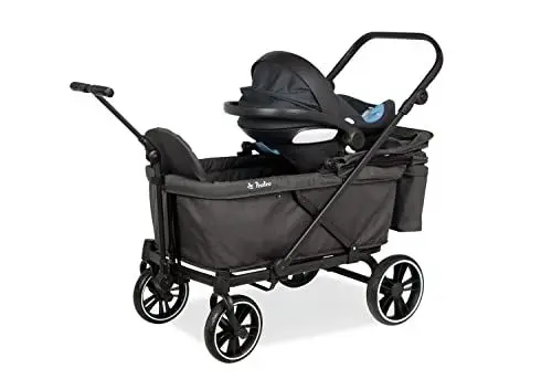 Produktbild: Pinolino für Klappbollerwagen 'Cruiser', 2-TLG., 238054, Schwarz, normal