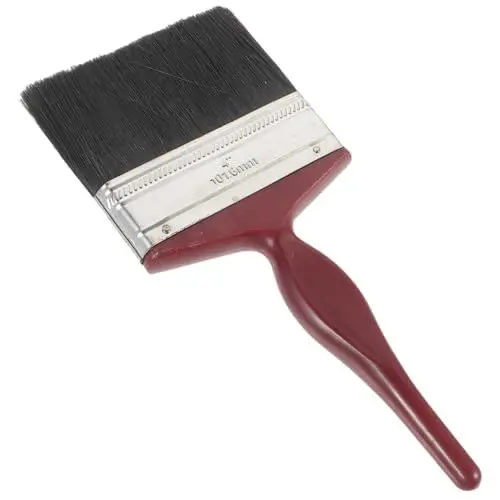 Produktbild: NULYLU Deckfarbenpinsel Mit Ergonomischem Griff Professioneller Stain Brush Für Holzdecks Zäune Und Wände Breiter Pinsel Für Präzise Und Gleichmäßige Anwendung Von Lack Und Beizen