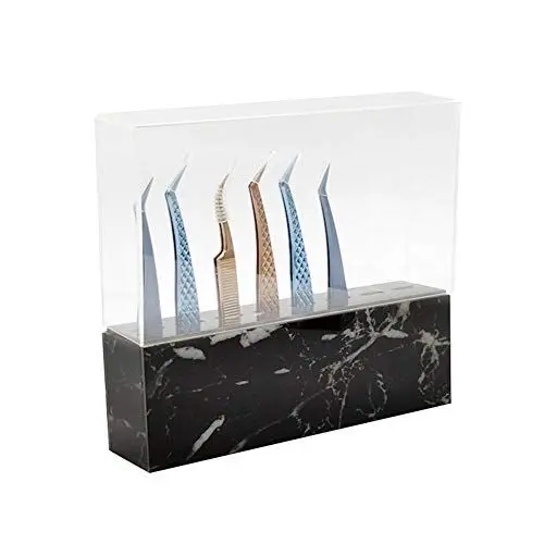 Produktbild: Pinzette Ständer 8 Löcher Pinzettenhalter Wimpern Pinzetten Organizer Tweezer Stand für Wimpernverlängerung Pinzettenwerkzeug Zubehör