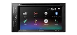 Produktbild: Pioneer AVH-A240DAB-AN 2-DIN-Multimedia Player, 6,2-Zoll ClearType-Touchscreen, Smartphone-Anbindung, USB, DAB/DAB+ Digitalradio, Bluetooth, 13-Band-Grafikequalizer, Inklusive Antenne
