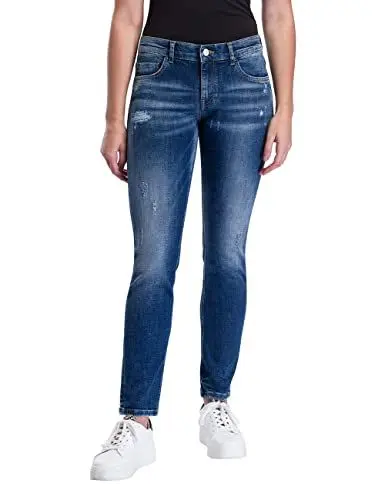 Produktbild: Pioneer Damen Karen Hose, Dark Blue Fashion (6817), W40 / L34
