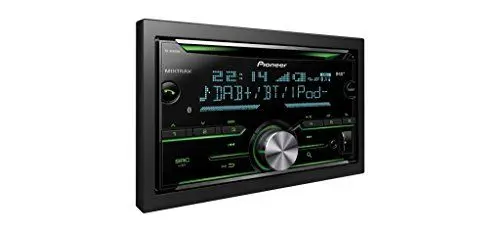 Produktbild: Pioneer FH-X840DAB Doppel DIN DAB CD-Tuner inklusiv Bluetooth und Mixtrax schwarz