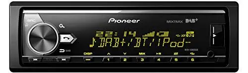Produktbild: Pioneer MVH-X580DAB | 1DIN Autoradio mit RDS | DAB/DAB+ | Bluetooth | USB | AUX-Eingang | Bluetooth Freisprecheinrichtung | Kompatibel mit Android und iPod/iPhone