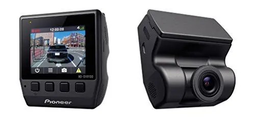 Produktbild: Pioneer ND-DVR100 – Flache Dashcam mit voller HD-Funktionalität und einem ultraweiten 111 Grad-Blickwinkel