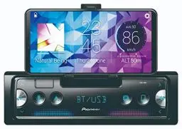 Produktbild: Pioneer SPH-10BT, 1-DIN-Autoradio mit RDS, Bluetooth, USB für MP3, WMA, WAV, FLAC, Android-Unterstützung, iPhone-Steuerung, Smart Sync App